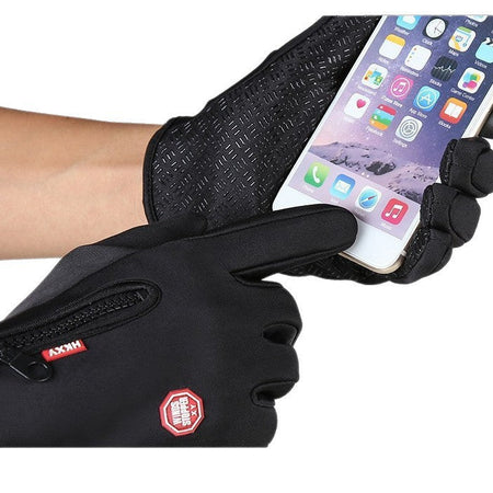 Touchscreen Waterproof Winter Gloves with Fleece Lining