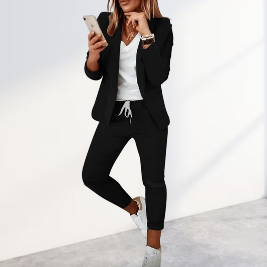 Chic Blazer and Pants Set for Women