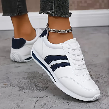 Women's Triple Arch Support Lace-Up Orthopaedic Trainers
