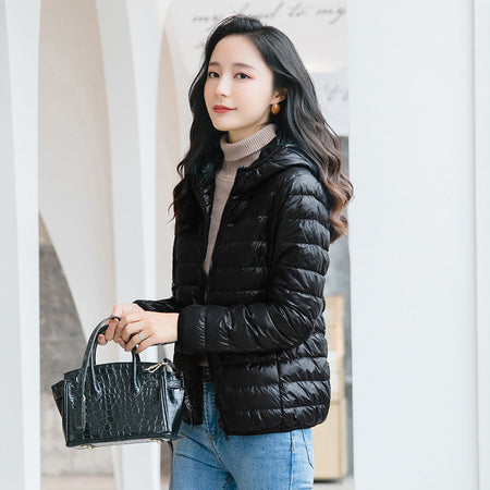 Women's Ultralight Hooded Quilted Jacket