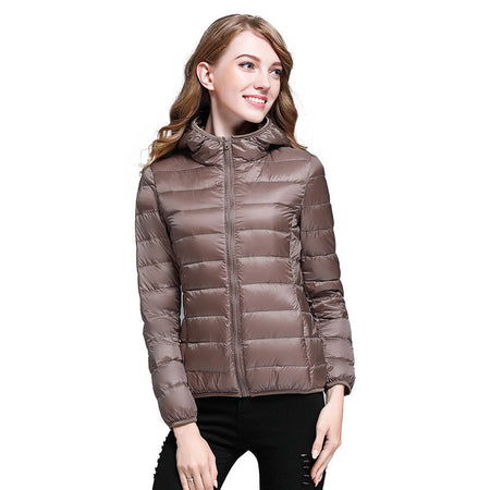 Women's Ultralight Hooded Quilted Jacket