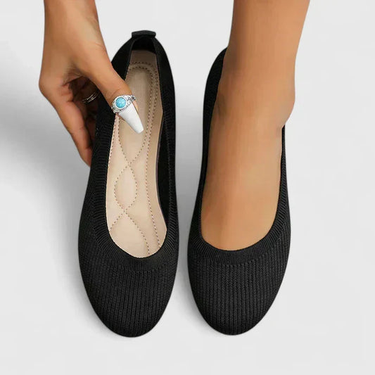 Women's Elastic Side Non Slip Orthopedic Slip On Shoes