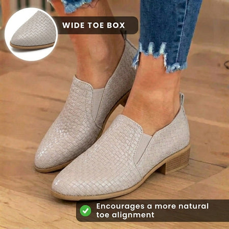 Women's Neutral Tone Flat Orthopedic Sneakers