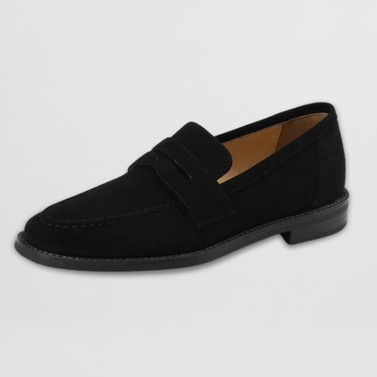 Women's Suede Penny Loafers