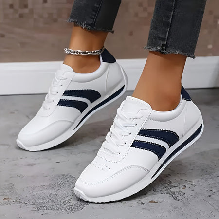 Women's Triple Arch Support Lace-Up Orthopaedic Trainers