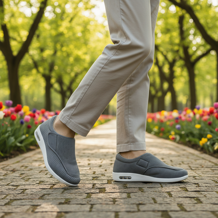 Extra Wide Orthopaedic Shoes with Memory Foam Insole