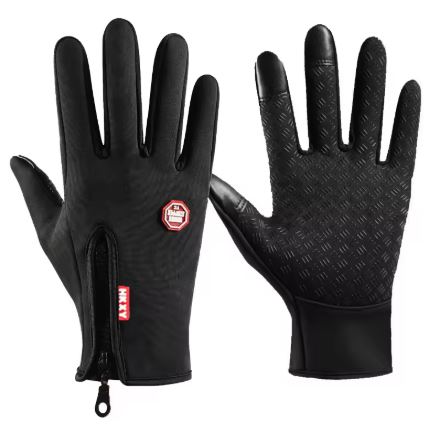 Touchscreen Waterproof Winter Gloves with Fleece Lining