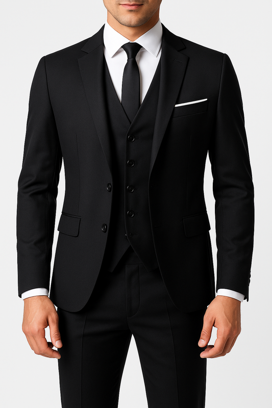 Slim Fit 3-Piece Men's Suit