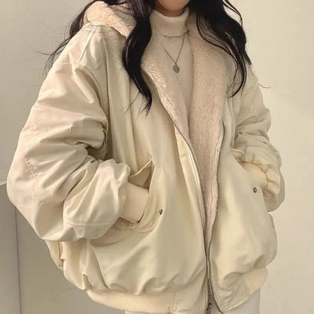 Women's Double Layer Fitted Winter Jacket