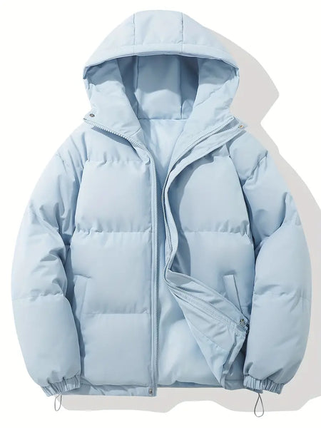 Women's Quilted Hooded Winter Puffer Coat