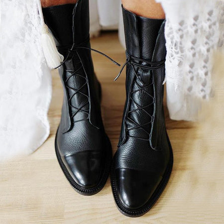 Women's Block Heel Elegant Ankle Boots