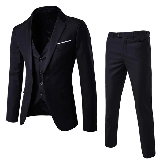 Elegant 3-Piece Men's Suit Set