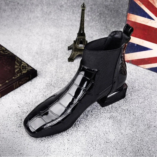 Women's Supportive Leather Comfort Boots