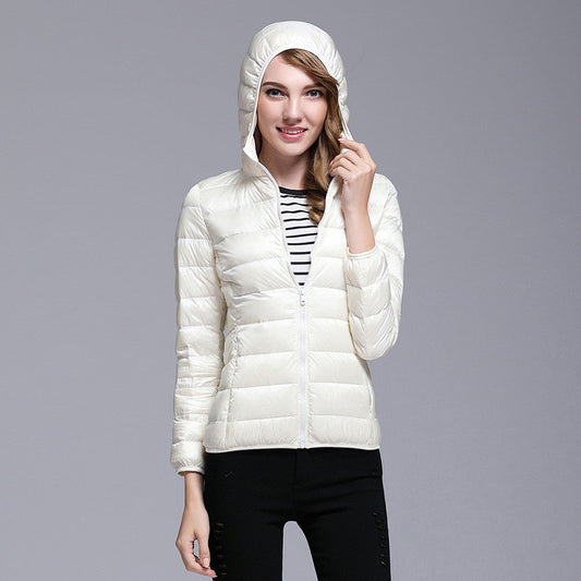 Women's Ultralight Hooded Quilted Jacket
