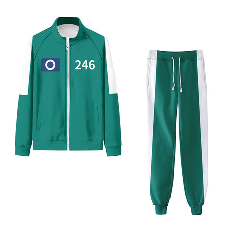 Numbered Series-Inspired Cosplay Tracksuit Set