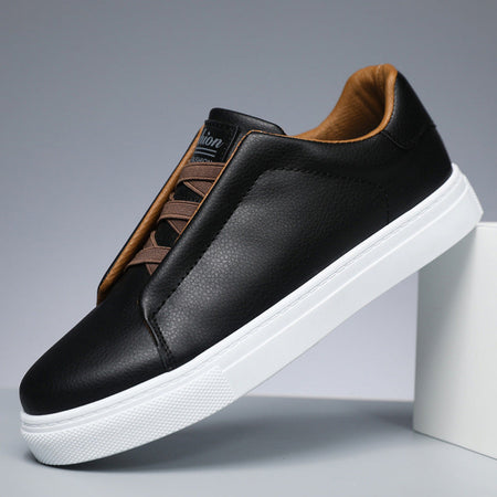 Men's Classic Chelsea Style Leather Trainers