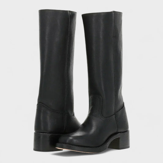 Women's Classic Western Ankle Boots With Stitched Detail