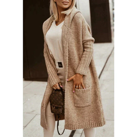 Women's Elegant Knee Length Long Winter Coat