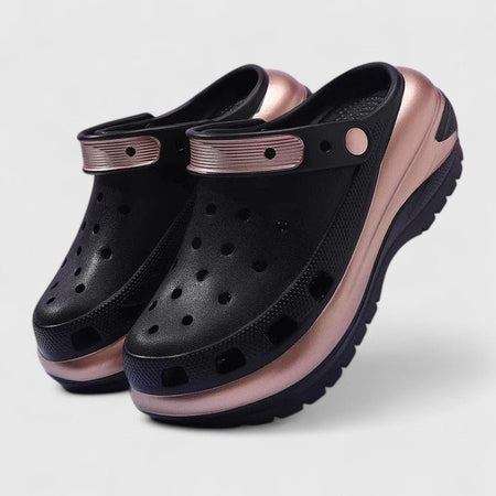 Women's Cushioned Platform Clog Sandals