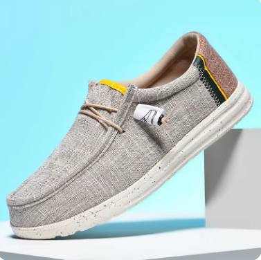 Men's Canvas Slip On Casual Loafers
