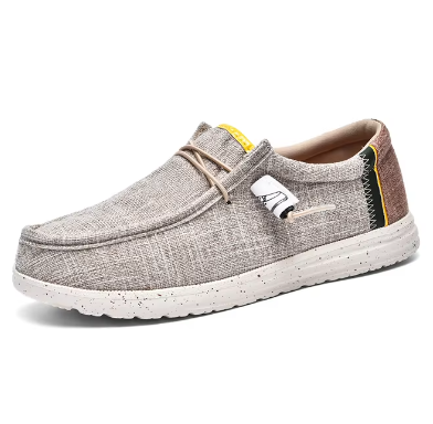 Men's Canvas Slip On Casual Loafers