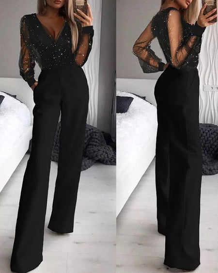 Women's Relaxed Fit Solid Jumpsuit