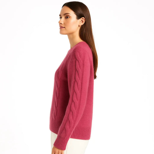 Cozy Women's Cable Knit Sweater