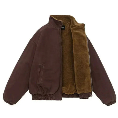 Men's Full Zip Relaxed Fit Winter Jacket