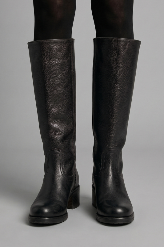 Women's Mid Calf Orthopaedic Boots with Block Heel