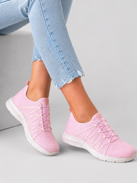 Sparkle Knit Slip-On Trainers for Women