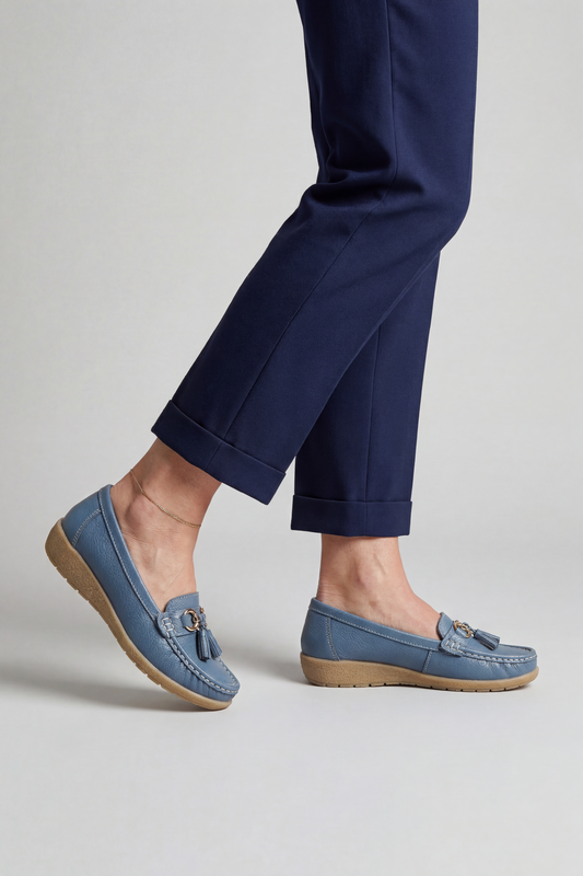 Women's Padded Insole Classic Slip On Loafers