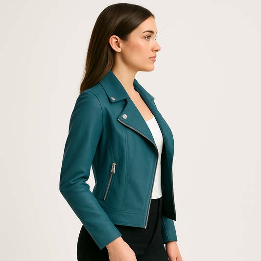 Zippered Modern Women's Jacket