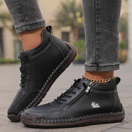 Women's Wide Fit Cushioned Slip-Resistant Walking Shoes