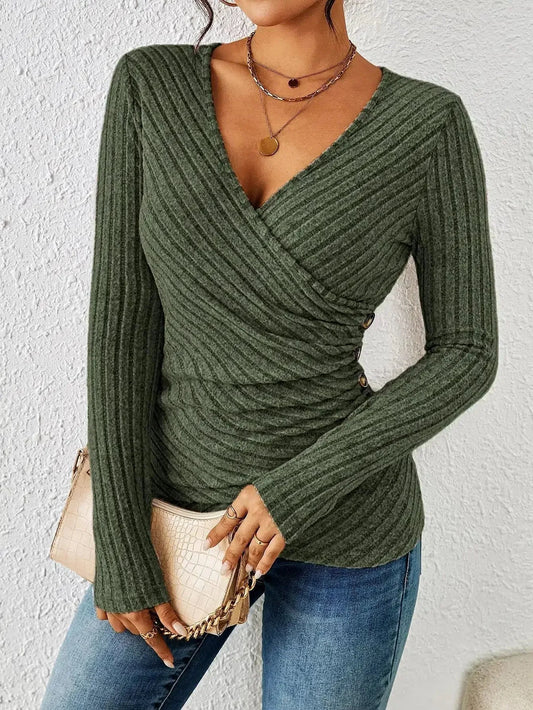 AURORA - Long Sleeve Tummy Tucking Top