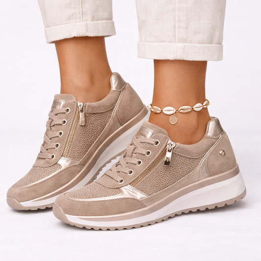 Women's Breathable Wedge Sole Orthopedic Sneakers