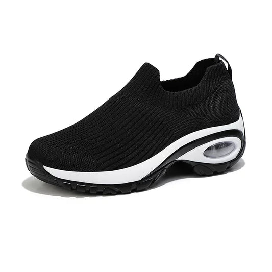 Cushioned Orthopaedic Women's Trainers With Supportive Footbed