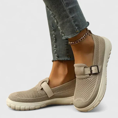 Slip-On Orthopedic Loafers with Arch Support and Grip