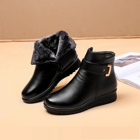 Women's Warm Lined Orthopedic Ankle Boots