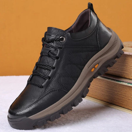 Men's Waterproof Orthopaedic Faux Leather Shoes
