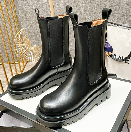 Women's Sleek Knee High Long Boots
