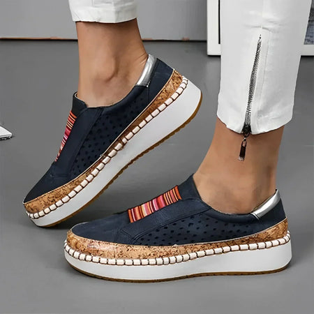 Cushioned Orthopaedic Slip-On Moccasin Loafers