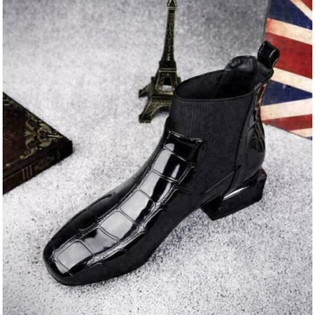 Women's Supportive Leather Comfort Boots