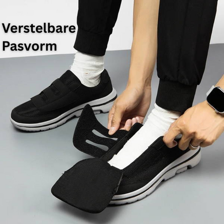 Breathable Hook and Loop Wide Orthopedic Shoes