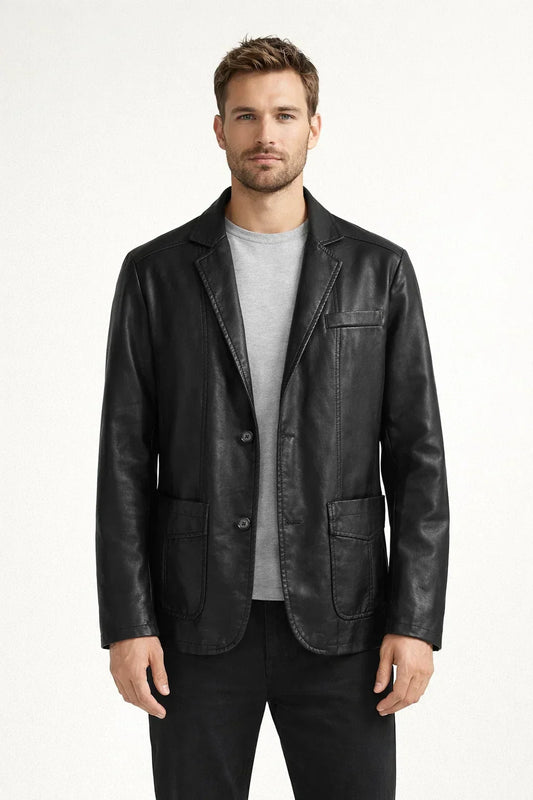 Celso - Fashionable Leather Jacket for Trendsetters