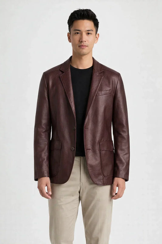 Celso - Fashionable Leather Jacket for Trendsetters