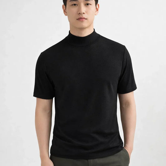 Daan - Luxurious Stretch Cotton T-Shirt for Men