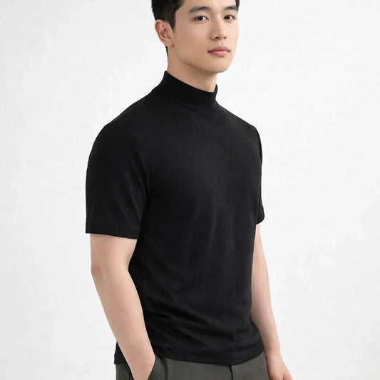 Daan - Luxurious Stretch Cotton T-Shirt for Men