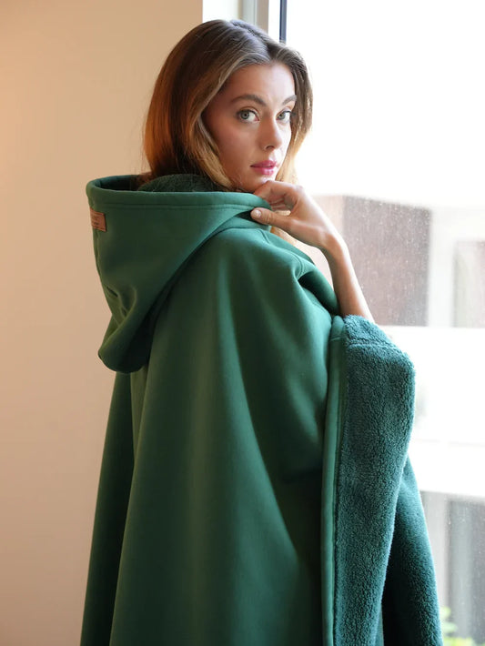 Oversized Hooded Blanket Sweatshirt