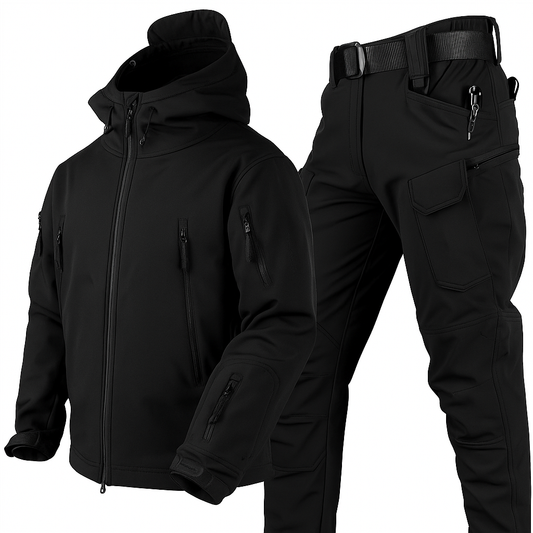 Fleece Lined Waterproof Windproof Outdoor Set