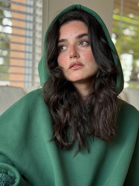 Oversized Hooded Blanket Sweatshirt